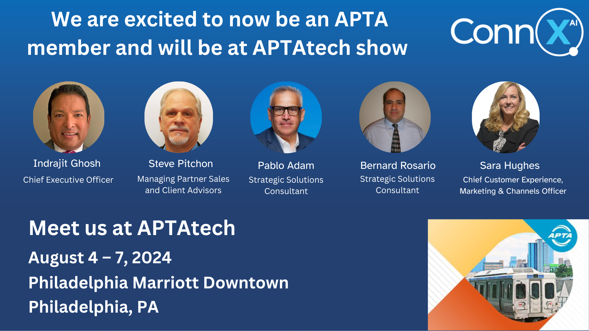 Join us at APTAtech (9) 1